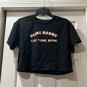 NWOT Pure Barre Crop